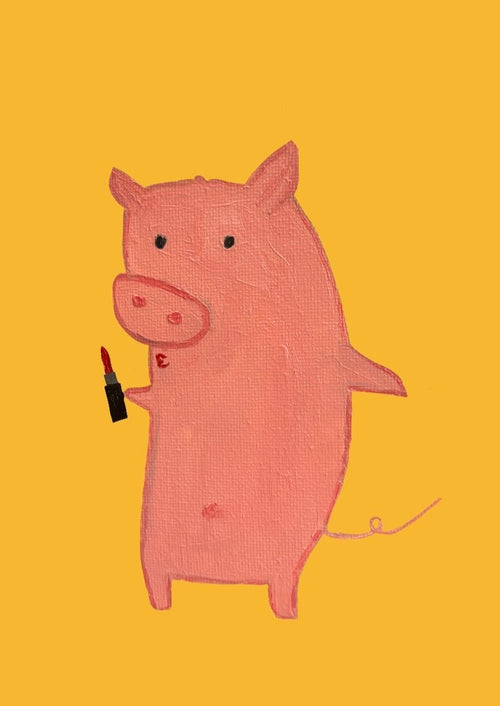 Pig Sticker