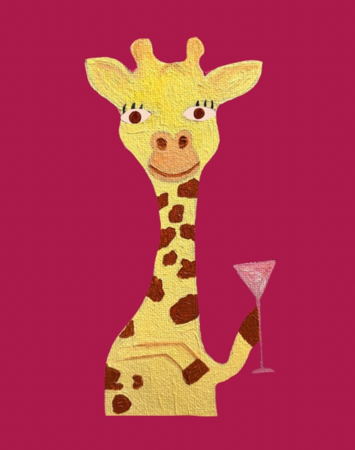 Giraffe Sticker