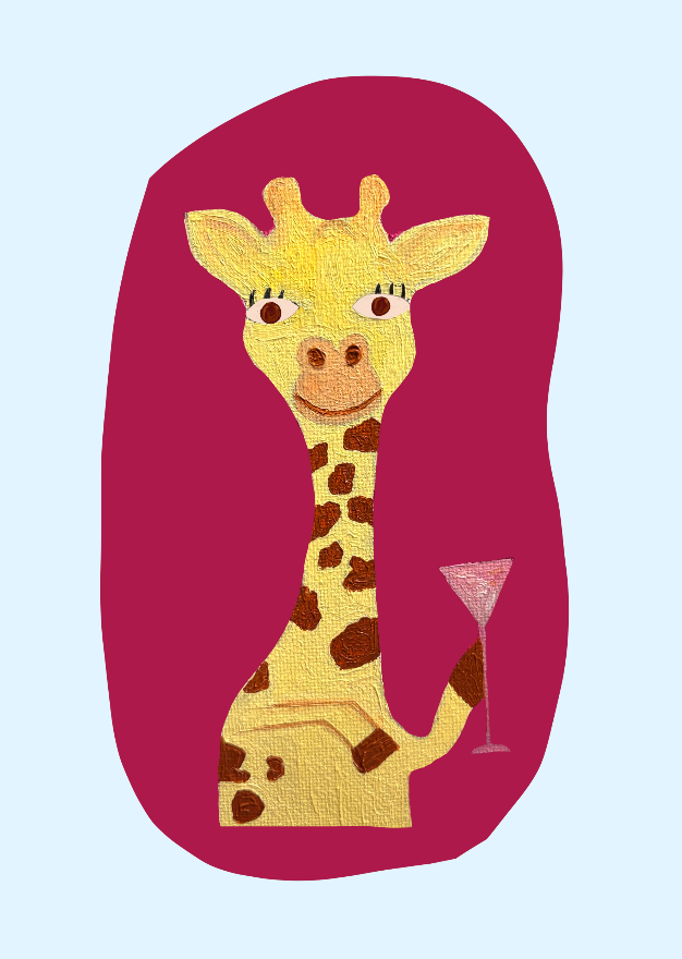 Giraffe Sticker