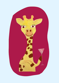 Giraffe Sticker
