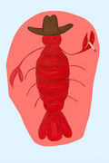 Lobster Sticker
